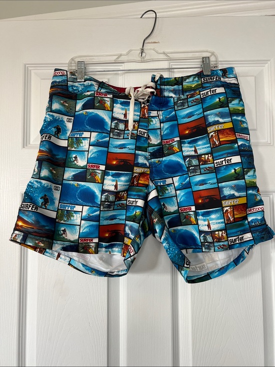 Billabong Other - Billabong Men's Multicolor Surf Collage Swim Trunks